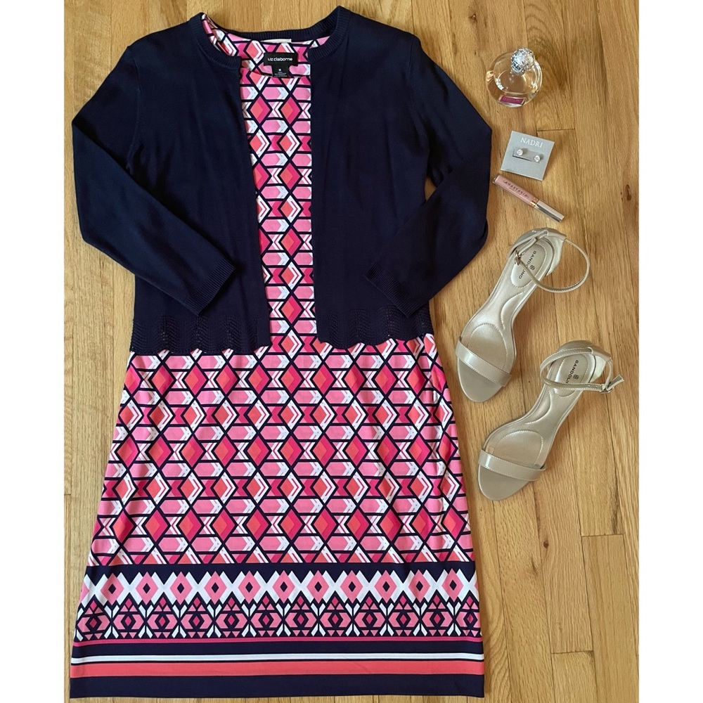 Geo Print Dress